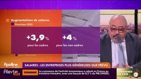 Salaires: les entreprises plus généreuses que prévu 