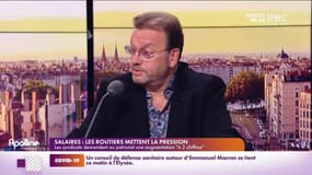 On peut tout dire sur RMC : Salaires, les routiers mettent la pression - 06/12