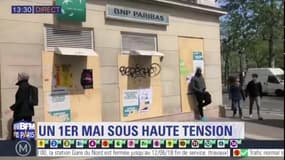 Place de la Bastille, la manifestation se prépare à partir