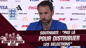 Angleterre : "Pas là pour distribuer les sélections", le message de Southgate sur ses compositions d'équipe