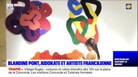 Blandine Pont, judokate et artiste francilienne