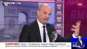 Jean-Michel Blanquer: "Ça fait 30 ans qu'il y a une baisse du niveau de mathématiques"