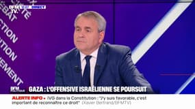 Xavier Bertrand: "Israël a un droit inconditionnel à se défendre et nous devons soutenir Israël"