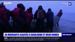 Traversée de la Manche: 36 migrants secourus dans le détroit du Pas-de-Calais