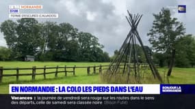 Normandie: la colo les pieds dans l'eau