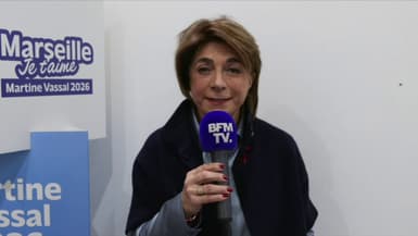 Martine Vassal, présidente de la métropole Aix-Marseille et candidate aux élections municipales à Marseille, invitée de BFMTV le 2 décembre 2025