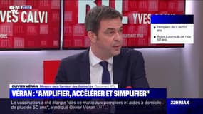 Vaccins anti-Covid: Olivier Véran veut "amplifier, accélérer et simplifier"