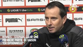 Rennes : Stéphan salue une première partie de saison "exceptionnelle"