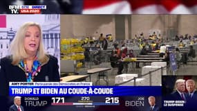 Amy Porter, porte-parole des Démocrates en France: "Finalement, on ne comptait pas sur la Floride"
