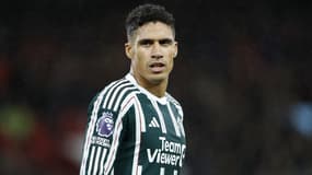 Raphaël Varane avec Manchester United, le 30 décembre 2023