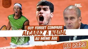 Roland-Garros : "Alcaraz plus complet mais peut-être moins solide que Nadal au même âge" estime Forget