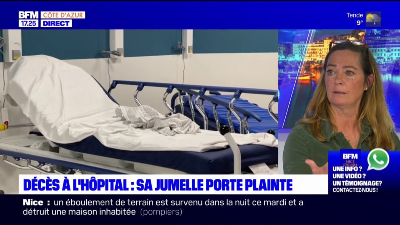 Mort De Frances Aux Urgences De Grasse Sa S Ur Jumelle Souhaite Que La Justice Voit S Il Y A