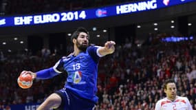 Nikola Karabatić lors de la finale de l'Euro le 26 janvier 2014.