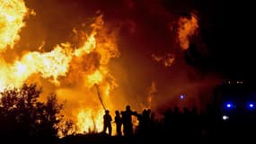 L'incendie s'est déclenché samedi à Valparaiso, et a ravagé les quartiers populaires de la ville.