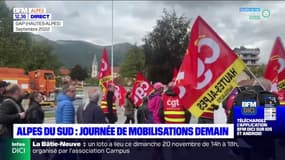 Alpes-du-Sud: une journée de mobilisations ce jeudi 10 novembre 