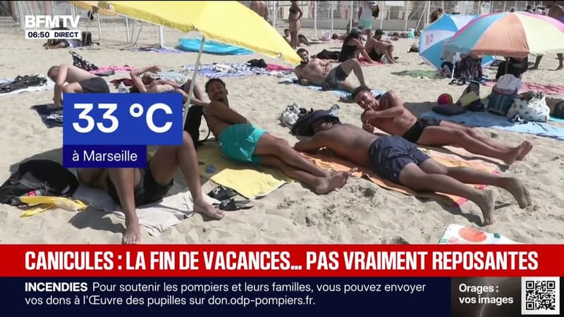 Canicules à répétition, nuits tropicales... Bientôt la fin de vacances peu reposantes