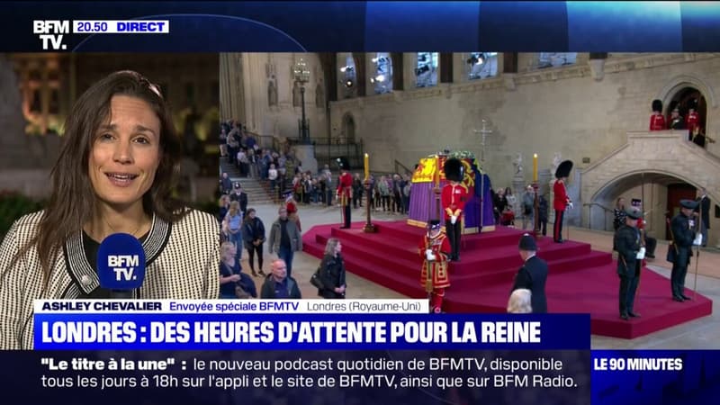 Notre journaliste attendu pendant 6h30 avant de pouvoir s'approcher du cercueil d'Elizabeth II