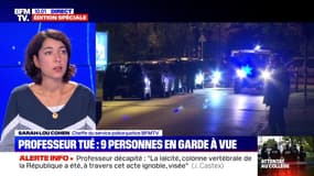 Professeur tué : 9 personnes en garde à vue - 17/10