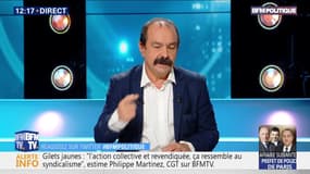 "Il faut maintenant répondre aux questions des gilets jaunes", Philippe Martinez