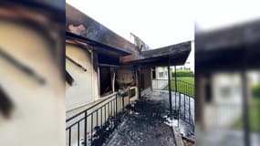 Le centre Camille Claudel de Saint-Gratien a été incendié durant les émeutes, la semaine dernière.