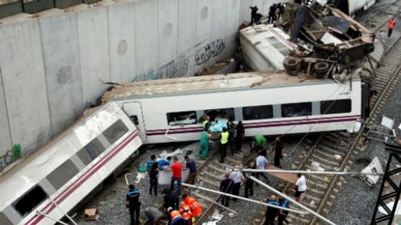 Le conducteur du train accidenté à Saint-Jacques-de-Compostelle parlait au téléphone Le conducteur du train accidenté à Saint-Jacques-de-Compostelle parlait au téléphone