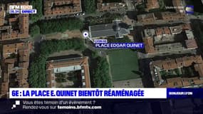 Lyon: la place Edgar Quinet bientôt réaménagée
