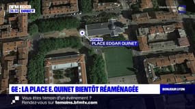 Lyon: la place Edgar Quinet bientôt réaménagée