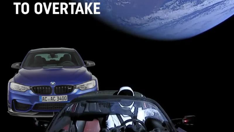 Peu importe où vous vous trouvez, il y a toujours une BMW pour vous doubler. Peu importe où vous vous trouvez, il y a toujours une BMW pour vous doubler.