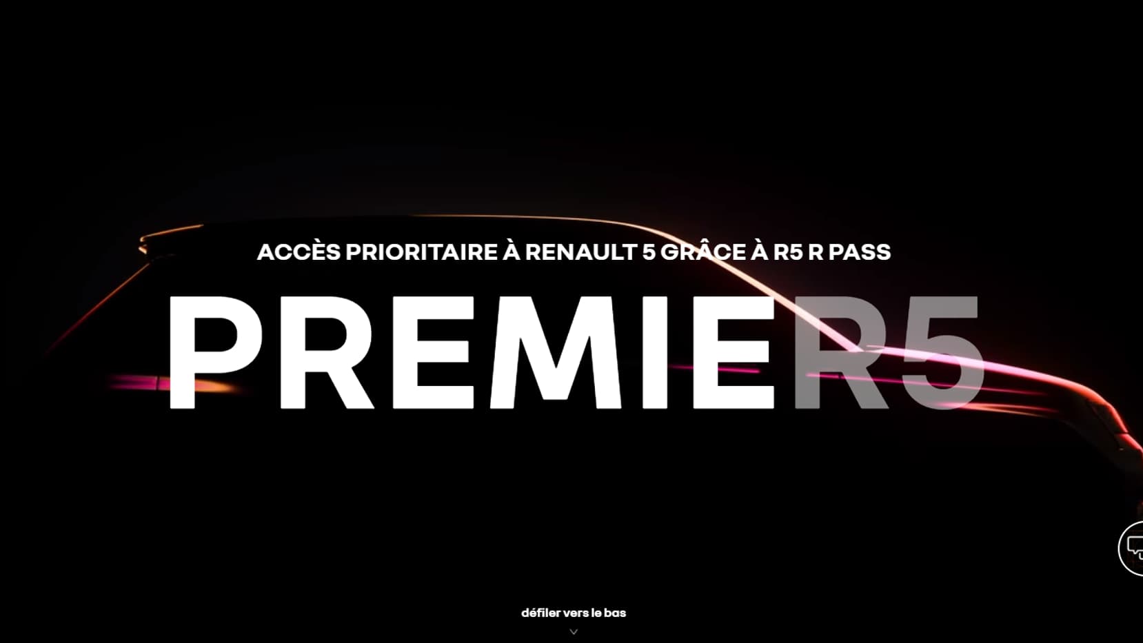 Avec son "R5 R Pass", Renault propose un bon coupe-file pour réserver la future R5.