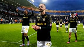 Alexsandro au terme du match Toulouse-Lille, le 18 mars 2023