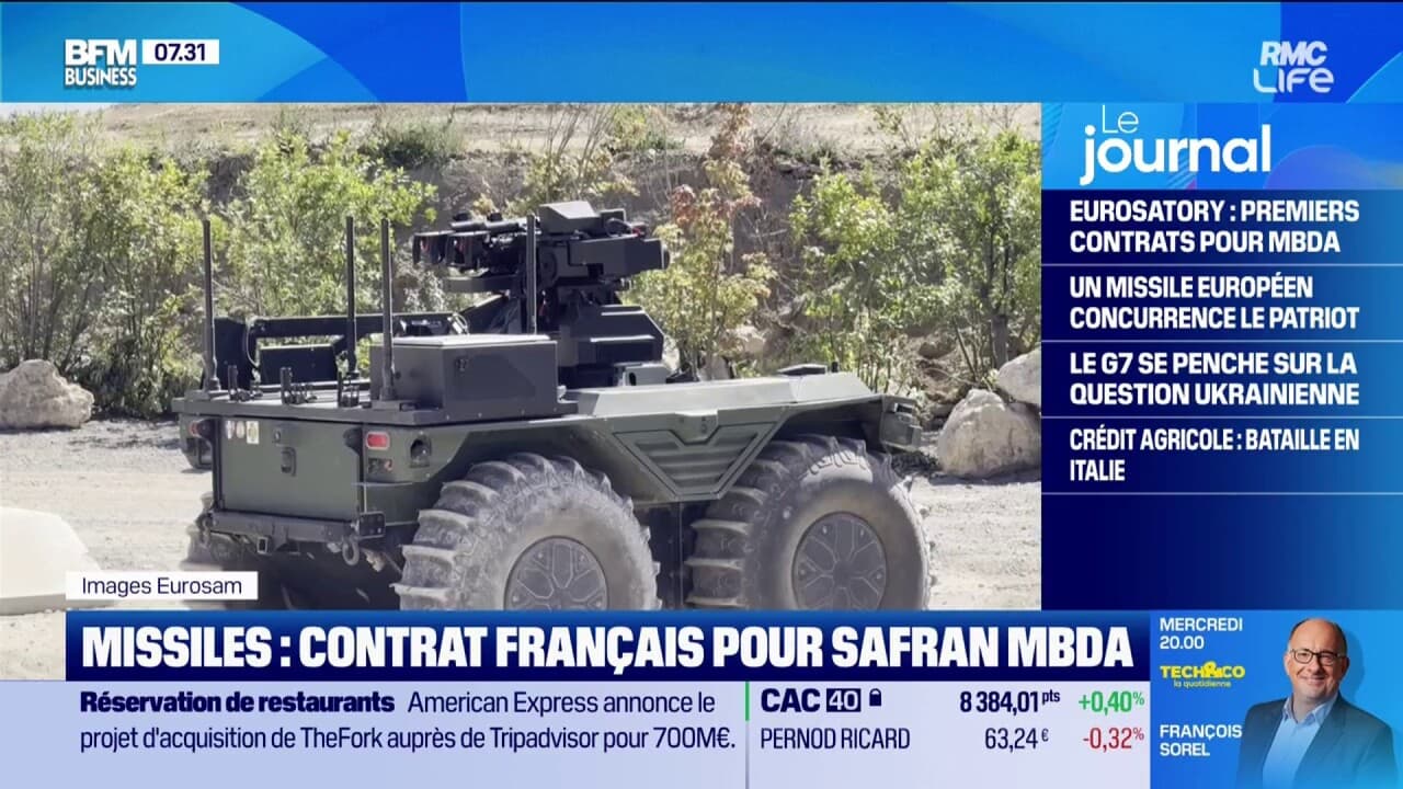 Füzeler: Safran MBDA için Fransız sözleşmesi
