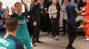 Le vestiaire des Spurs