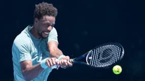 Gaël Monfils affronte son jeune compatriote Giovanni Mpetshi Perricard au 1er tour de l'Open d'Australie, le 14 janvier 2025