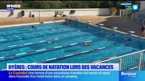 Hyères: des cours de natation dispensés lors des vacances scolaires