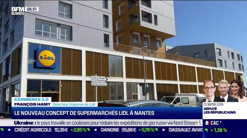Commerce 2.0 : Le nouveau concept de supermarchés Lidl à Nantes, par Noémie Wira - 21/04
