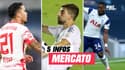 Peres, Aurier, Kluivert... Les 5 infos mercato du 9 juillet à la mi-journée 