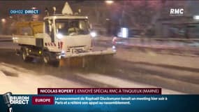 Neige: les transports scolaires suspendus dans de nombreux départements