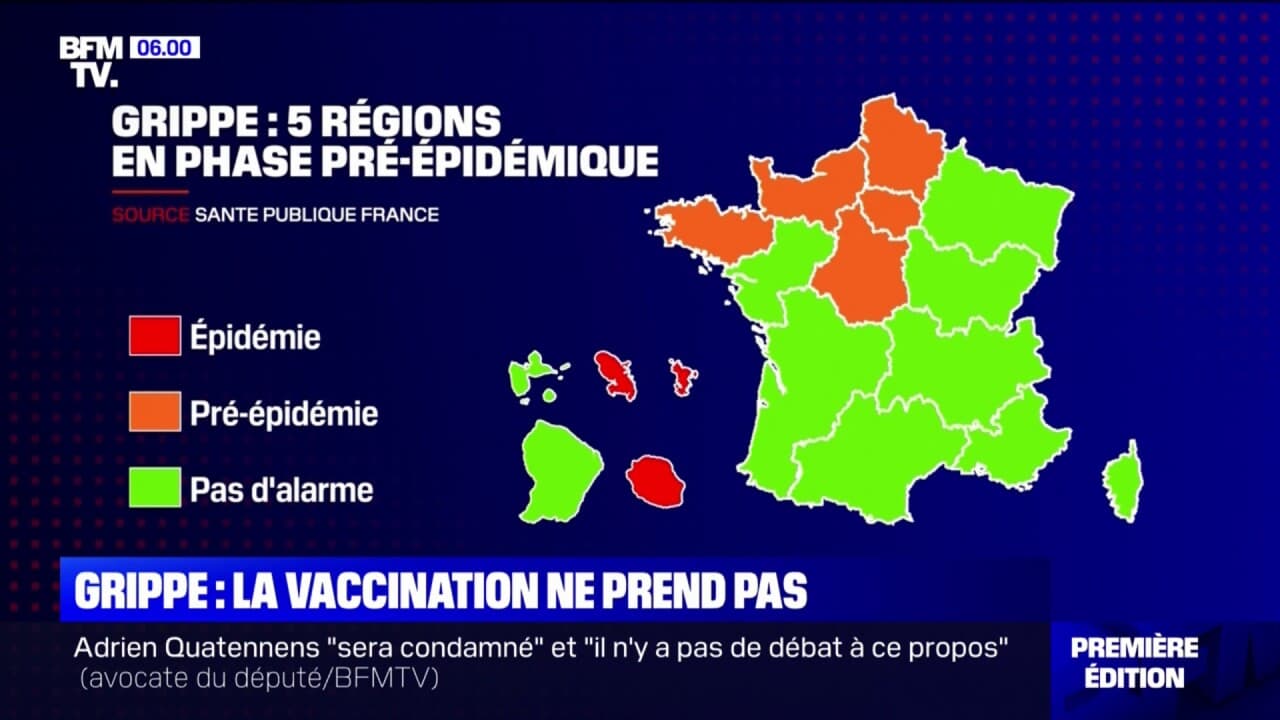 Grippe la crainte d'une épidémie "virulente" alors que la vaccination