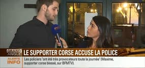 Incidents Reims-Bastia: "Ce qui s'est passé est incompréhensible et d'une violence très rare", témoigne Maxime Beux