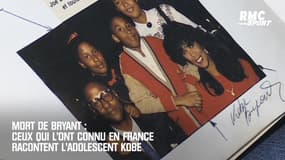 Mort de Bryant : Ceux qui l’ont connu en France racontent l’adolescent Kobe