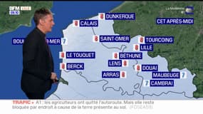 Météo Nord-Pas-de-Calais: un ciel voilé, jusqu'à 8°C à Calais et à Lille