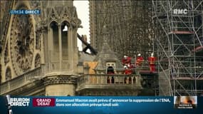 "Ils sont touchés", un ex-salarié de l'entreprise chargée des travaux de la cathédrale Notre-Dame parlent de ses anciens collègues
