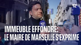 Immeuble effondré à Marseille: l'interview intégrale du maire, Benoît Payan