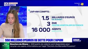 Marseille: 550 millions d'euros de déficit pour l'AP-HM sur la période 2016-2020