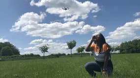 Le drone est capable de capter et localiser les cris. 