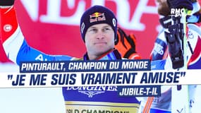 Ski alpin (Mondiaux) : "Je me suis vraiment amusé" jubile Pinturault après sa victoire