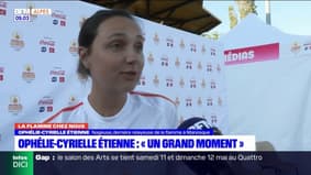 Relais de la flamme à Manosque: Ophélie-Cyrielle Etienne raconte “un grand moment”  