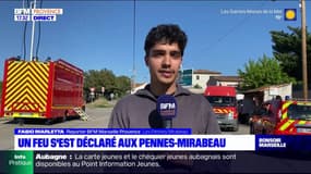 Pennes-Mirabeau: un incendie parcourt 9 hectares, 90 pompiers mobilisés 