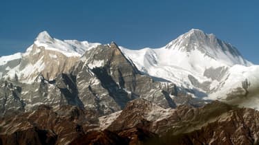 Montagnes de l'Himalaya, le 4 décembre 2007