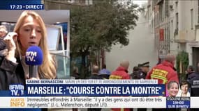 Marseille : Deux immeubles s'effondrent (1/2)